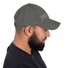 Load image into Gallery viewer, Mandate Freedom Distressed Ballcap | Black or Grey
