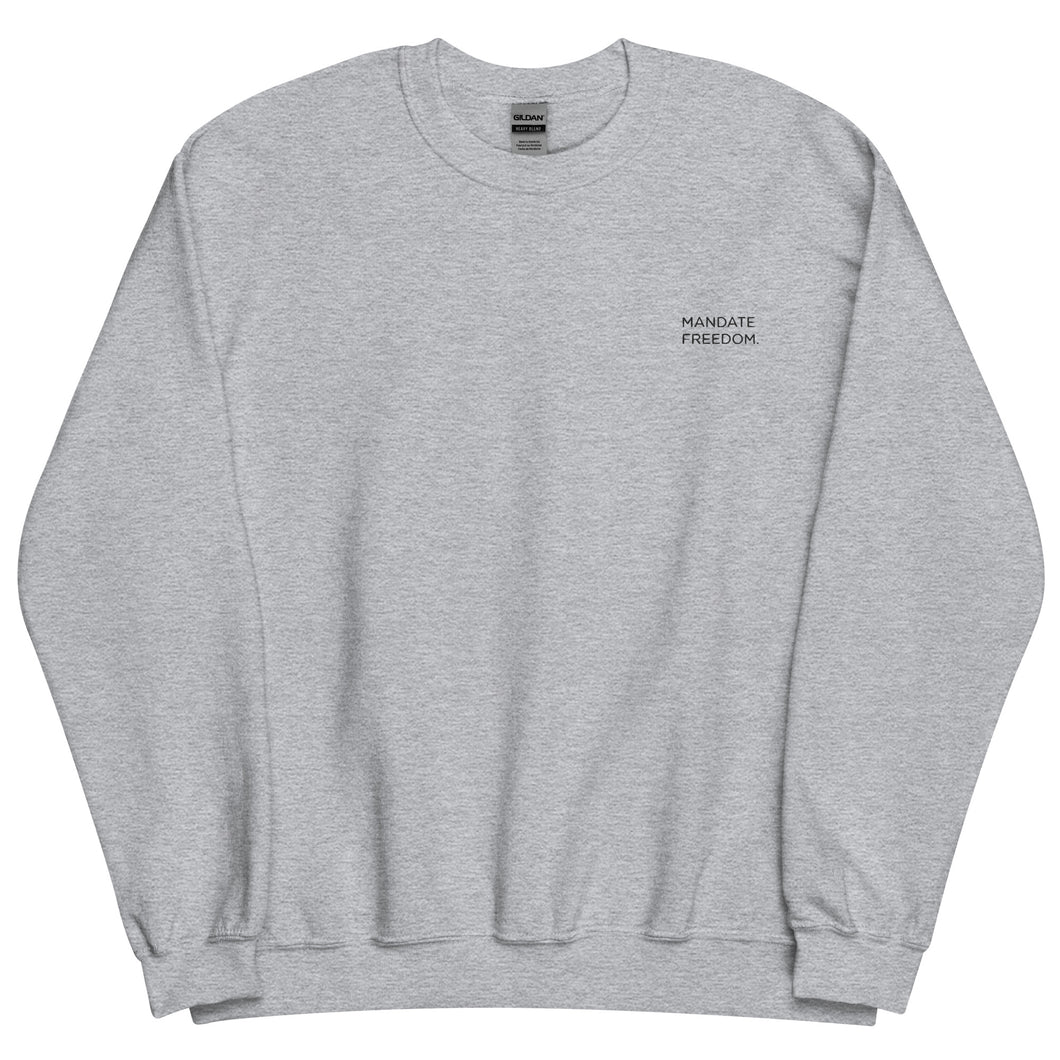 Mandate Freedom Sweatshirt | Grey