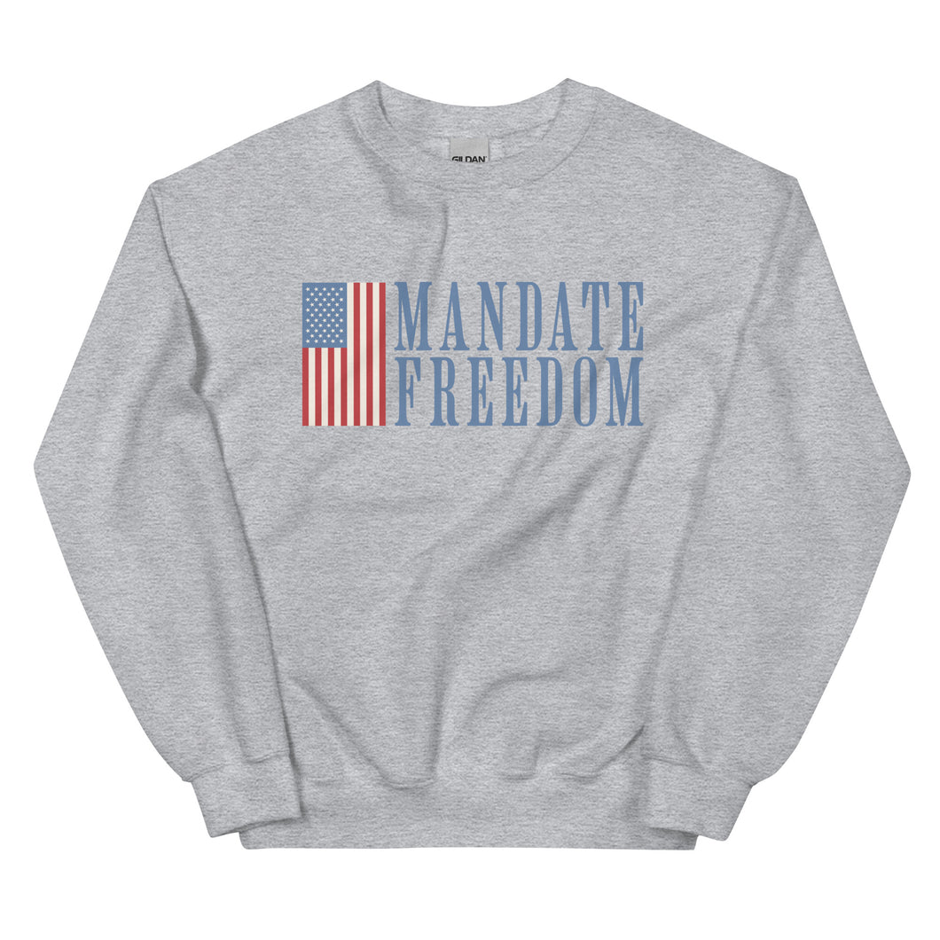 Flag Sweatshirt | Grey or Sand